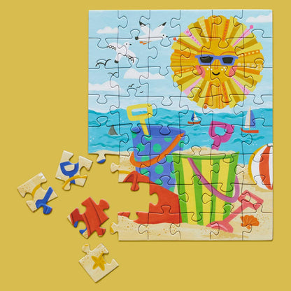 Beach Play | 48 Piece Kids Puzzle Snax