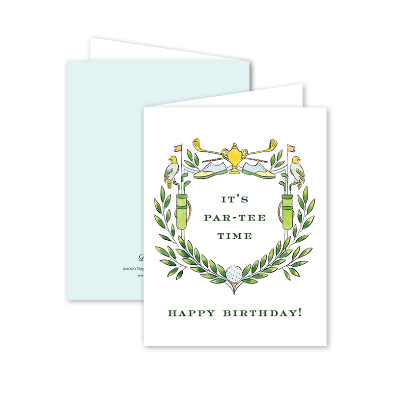 Golf Birthday Card