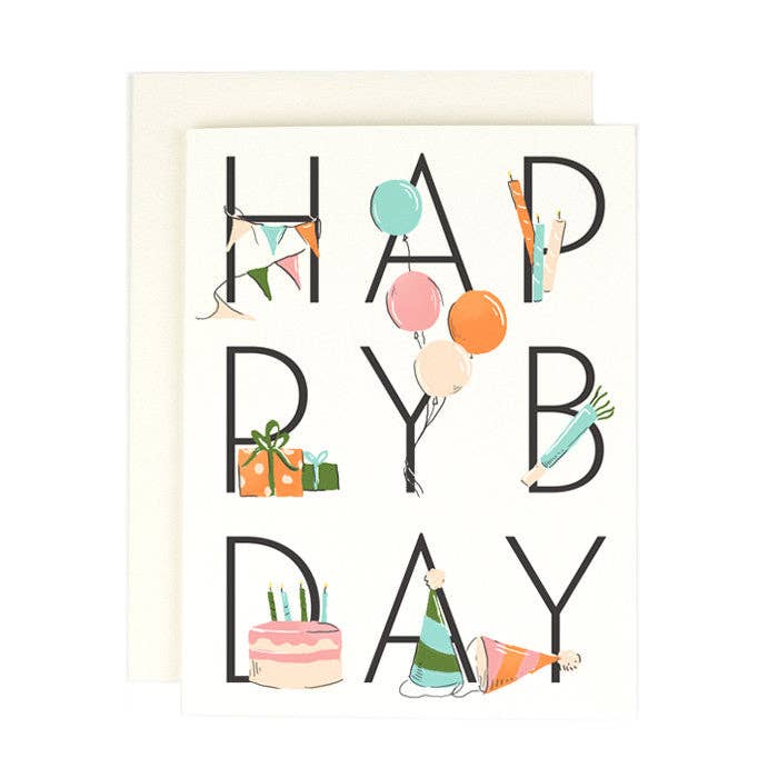 HAPPY BDAY Card
