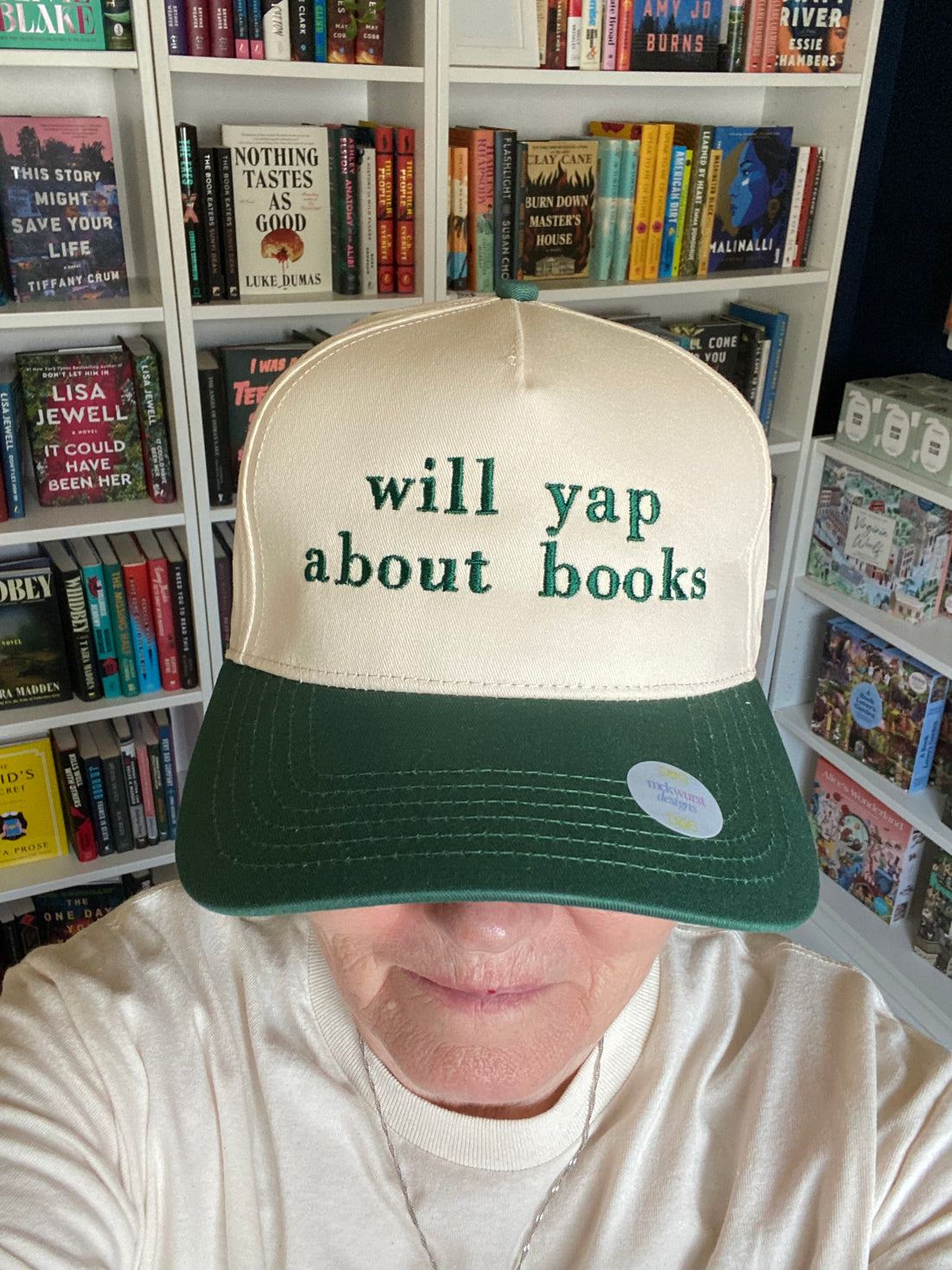 Will Yap About Books Baseball Hat
