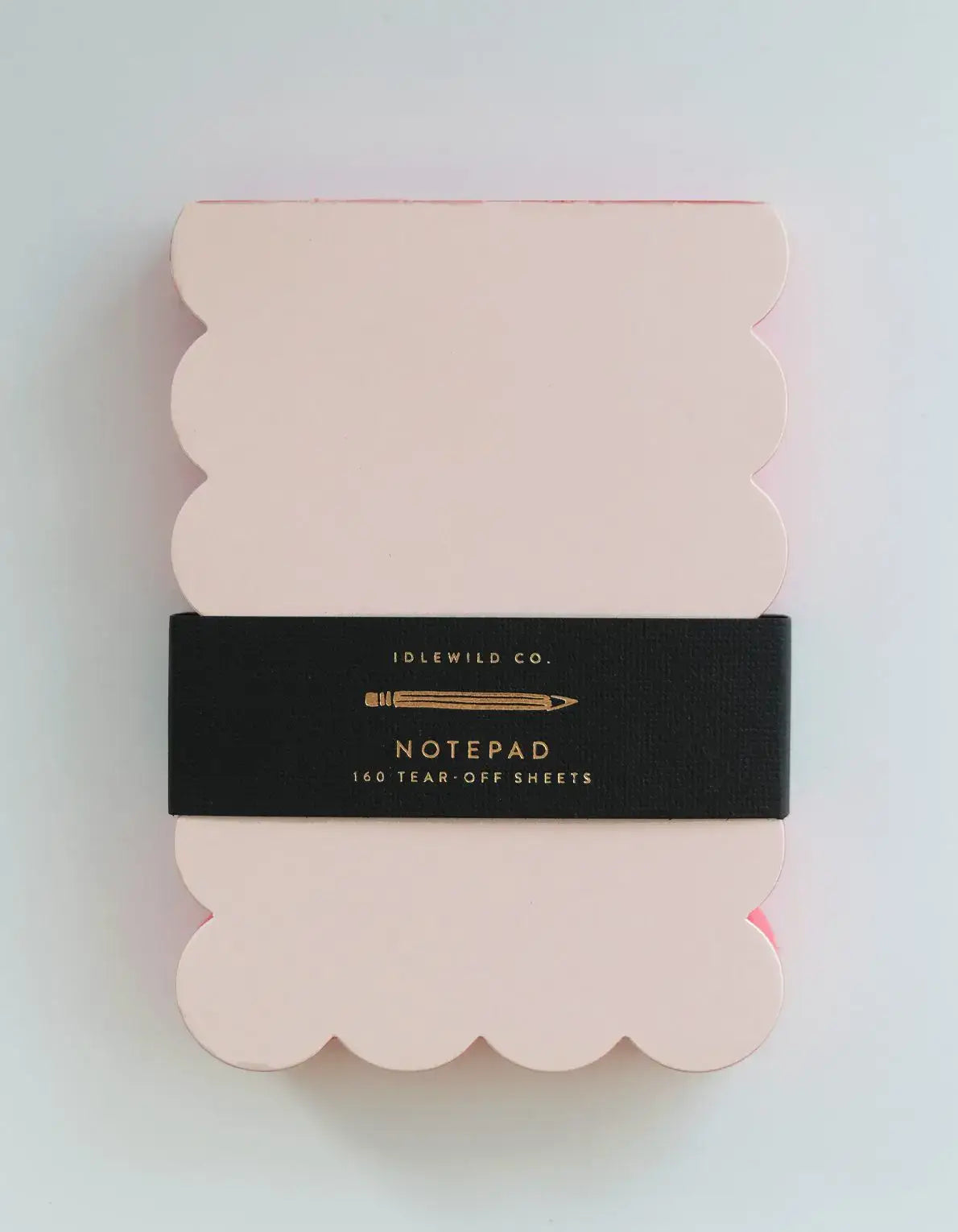 Scalloped Shaped Notepad | Peach + Persimmon