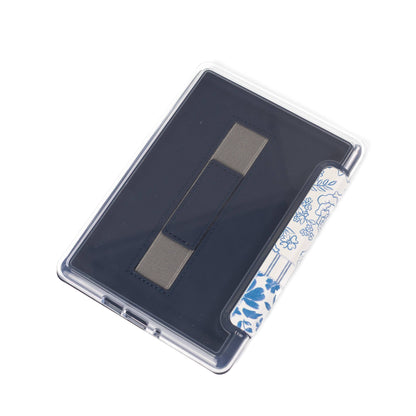 Coastal Patchwork Clear Back Kindle Case