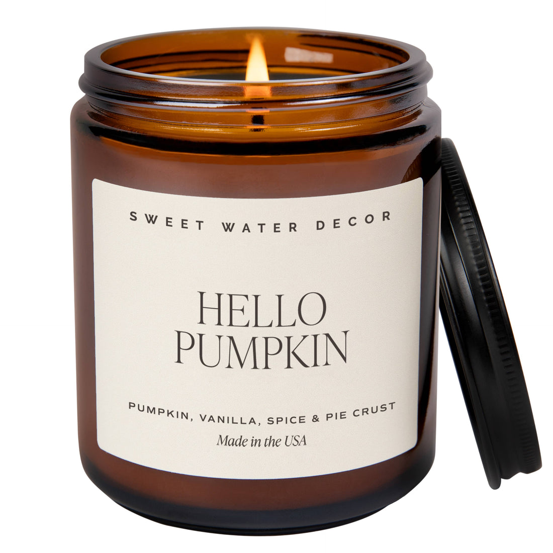 Sweet Water: Hello Pumpkin 9 oz Soy Candle