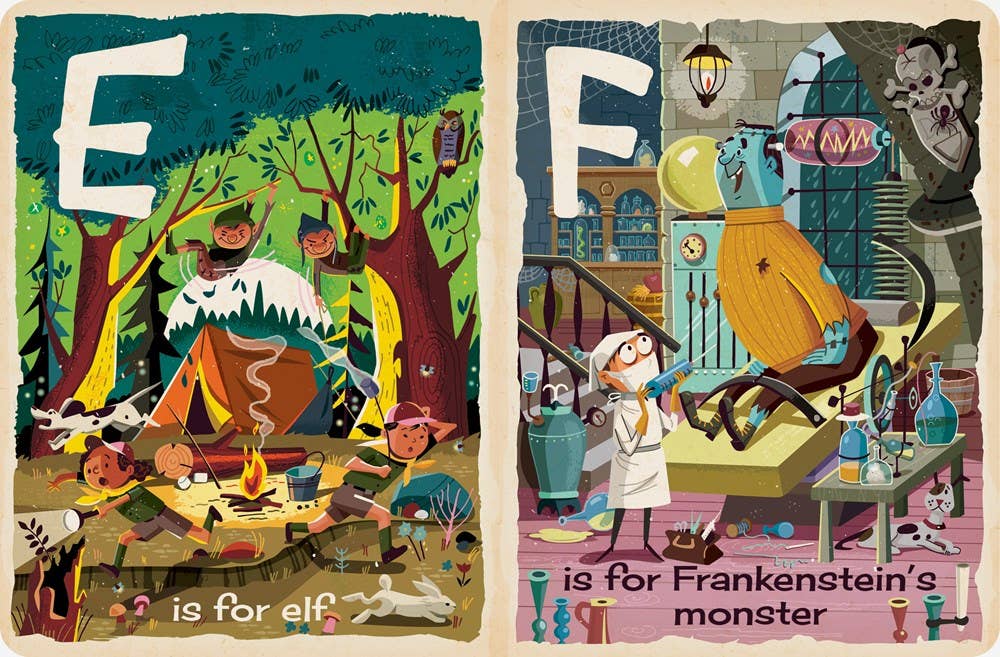 Alphabet Board Book: M is for Monsters by Greg Paprocki