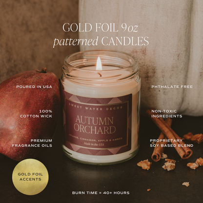 Sweet Water: Favorite Sweater 9 oz Soy Candle