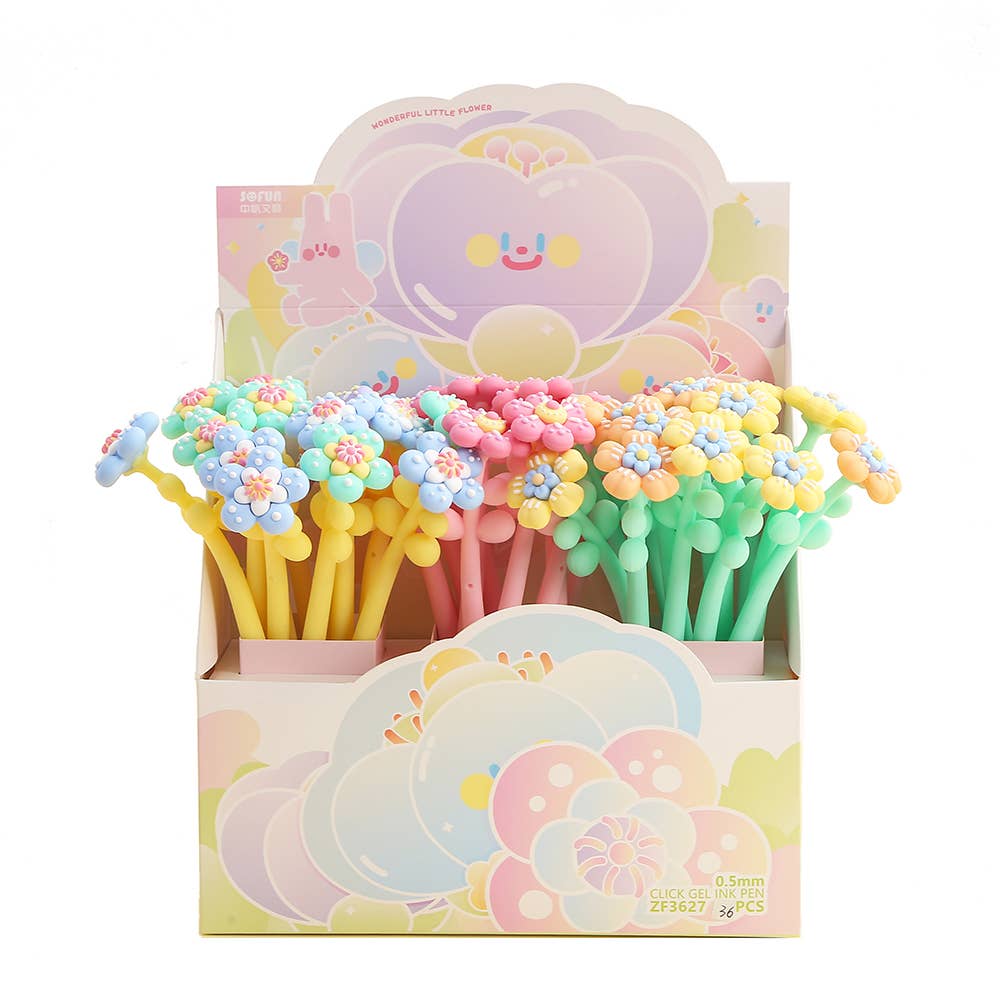 Wiggle Flower Gel Pen