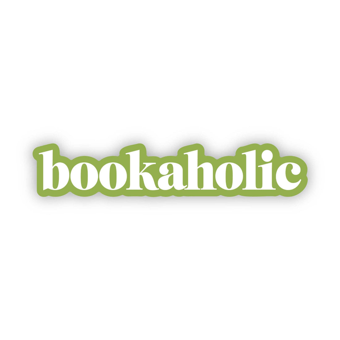 &quot;Bookaholic&quot; Book Sticker