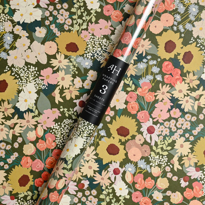 Flower Market Gift Wrap