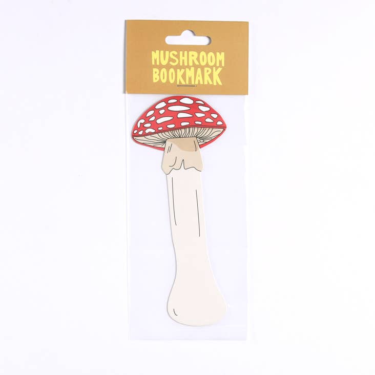 Mushroom Bookmark (it's die cut!)