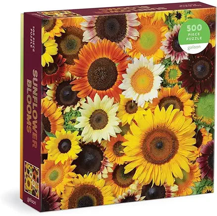 Galison Sunflower Blooms 500 Piece Puzzle