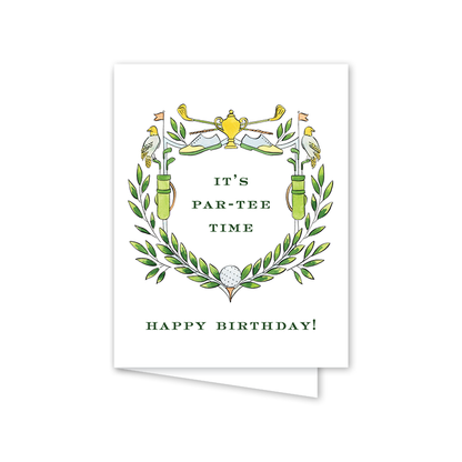 Golf Birthday Card