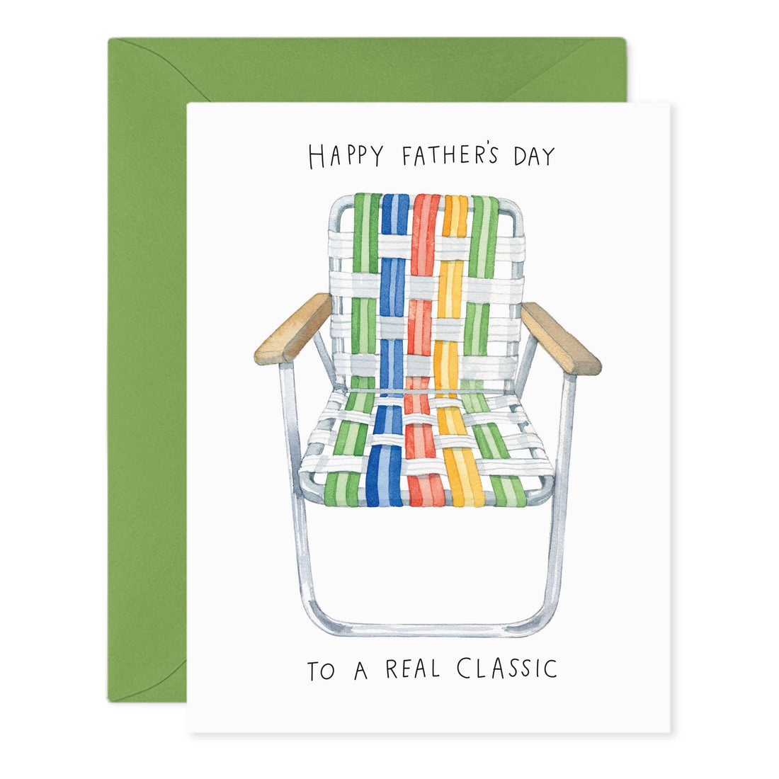 Lawn Chair Dad Father’s Day Card