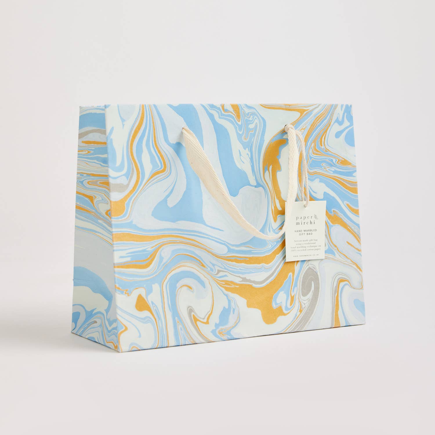 Marbled Gift Bags (Medium) - Pastel