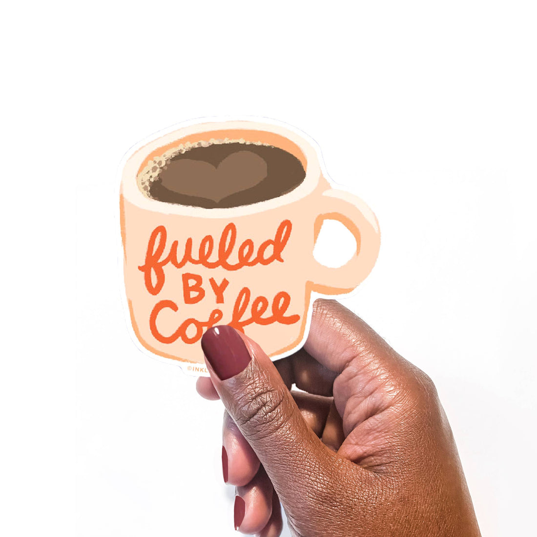 Fueled by Coffee Sticker