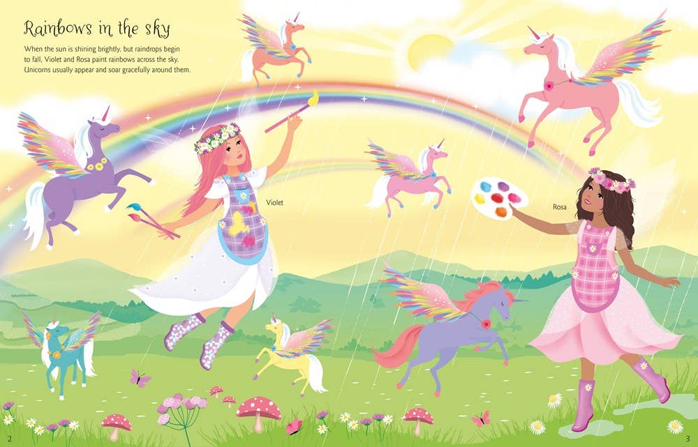 Usborne: Sticker Dolly Dressing Unicorns