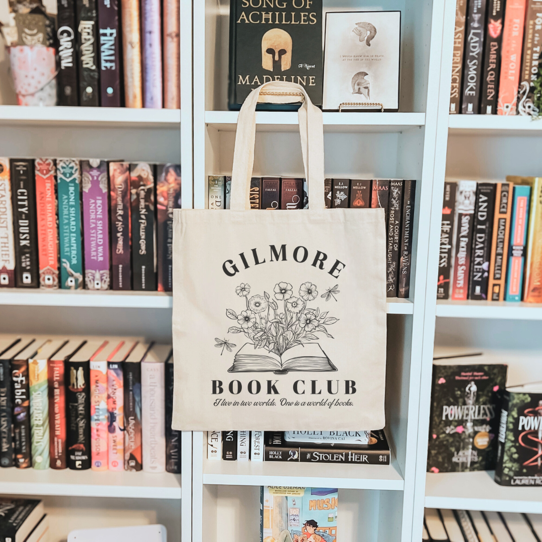 Gilmore Girls Book Club Sublimated Canvas Tote Bag
