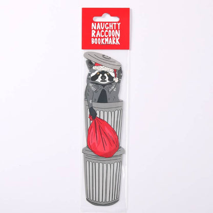 Humdrum: Naughty Christmas Raccoon Bookmark