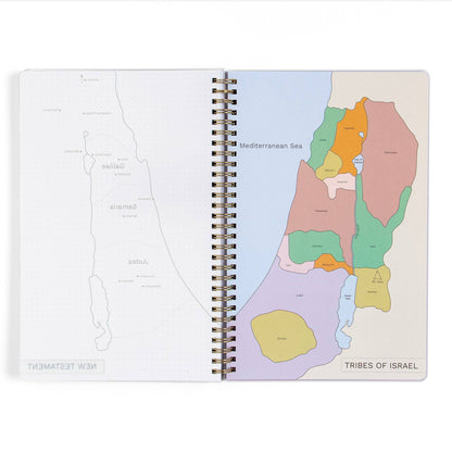 Happy Daisy Bible Study Notebook with Maps