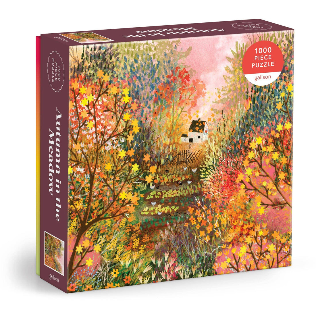 Galison: Autumn in the Meadow 1000 Piece Puzzle