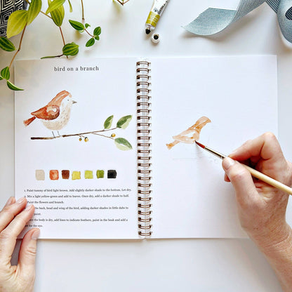 Emily Lex Animals Watercolor Workbook