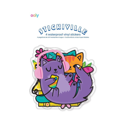 Stickiville Stickers: Silly Kitties