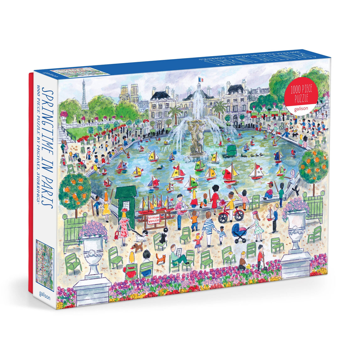 Galison: Michael Storrings Springtime in Paris 1000 Piece Puzzle