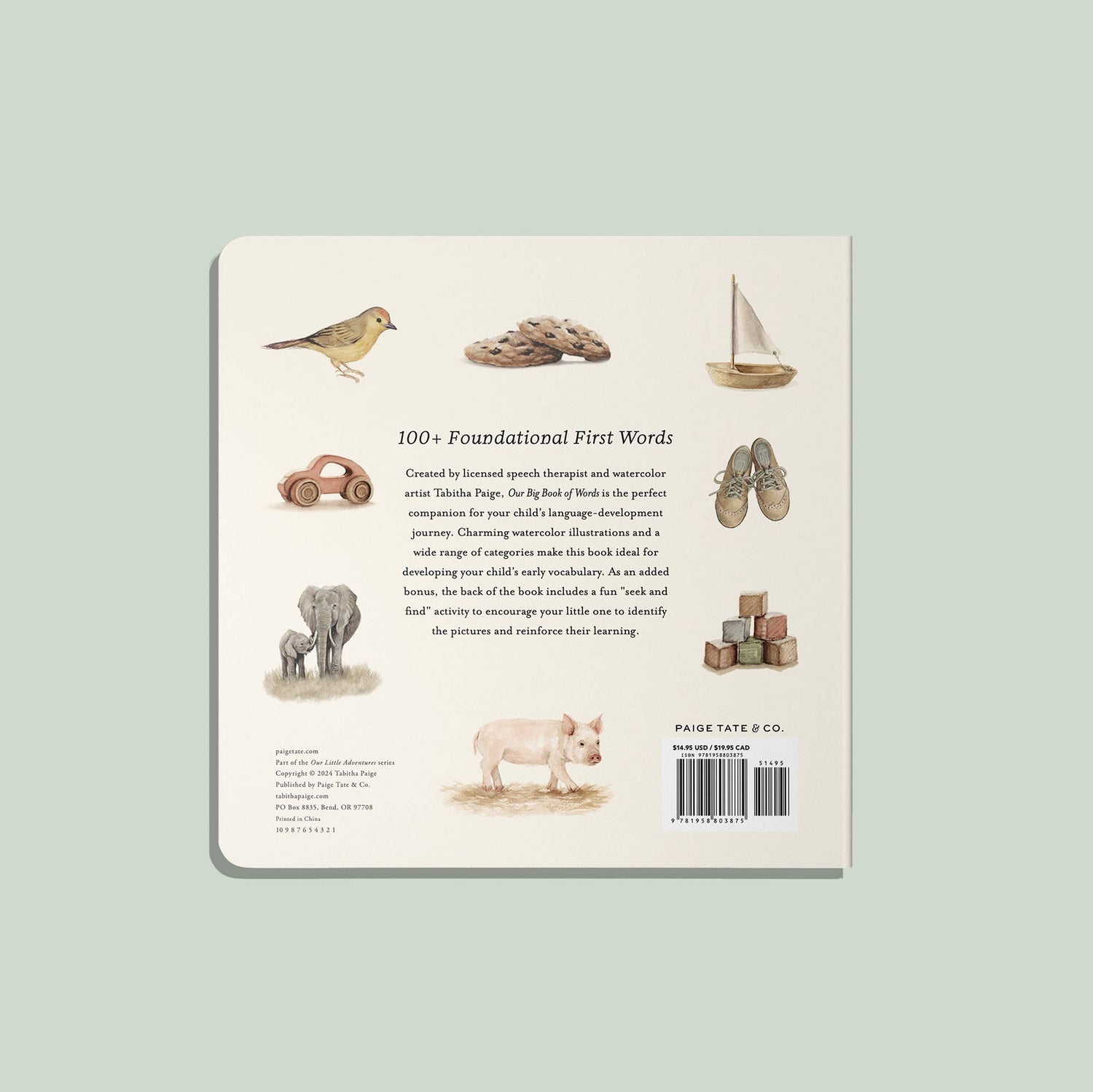 Our Big Book of First Words (Board Book)
