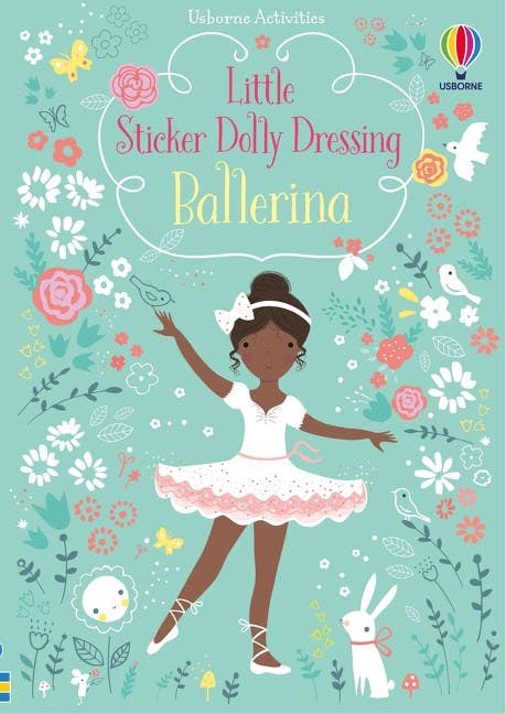 Usborne: Little Sticker Dolly Dressing Ballerina by Fiona Watts