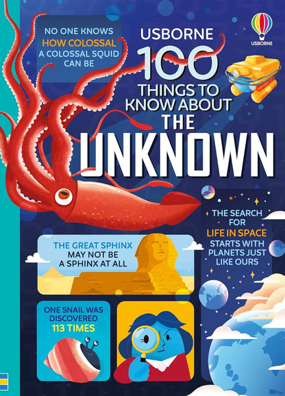100 Things to Know About the Unknown:A fact book for kids, by Jerome Martin