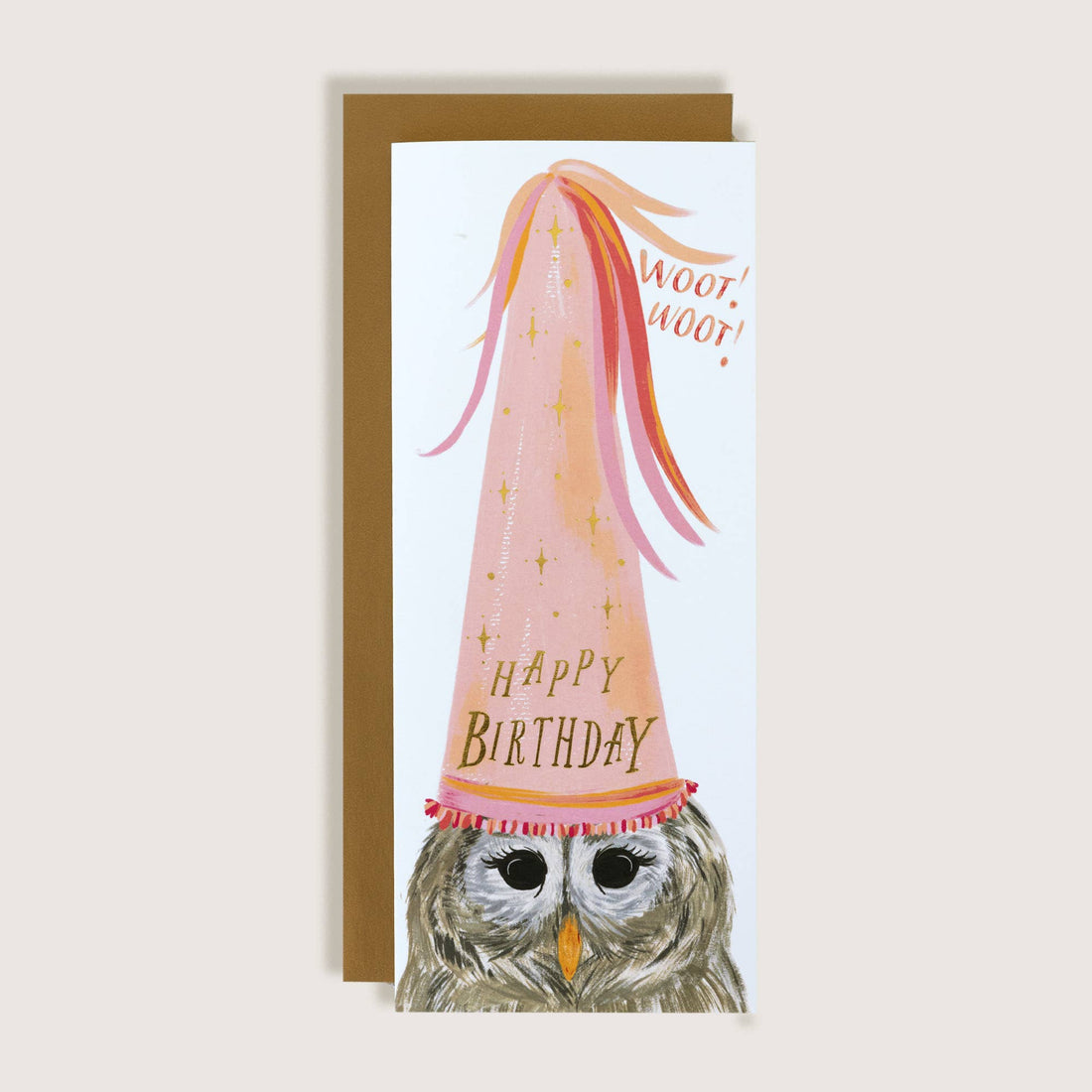 Owl Birthday Hat Happy Birthday GCard