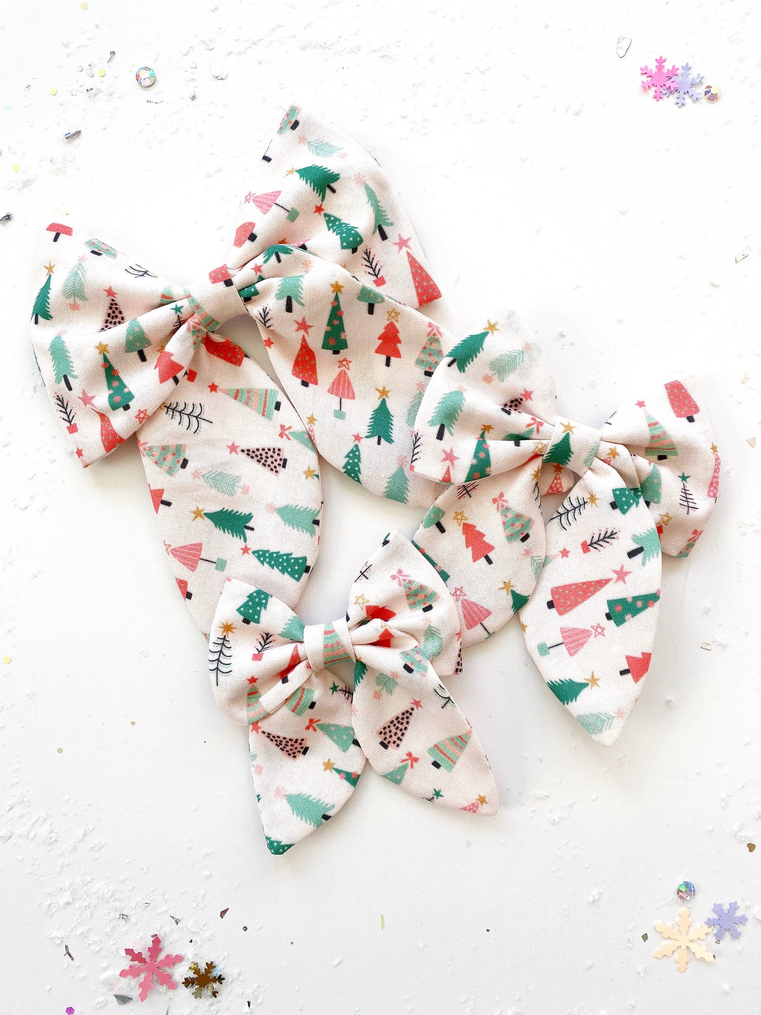 Christmas Hair Bows