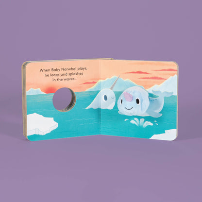 Baby Narwhal: Finger Puppet Board Book