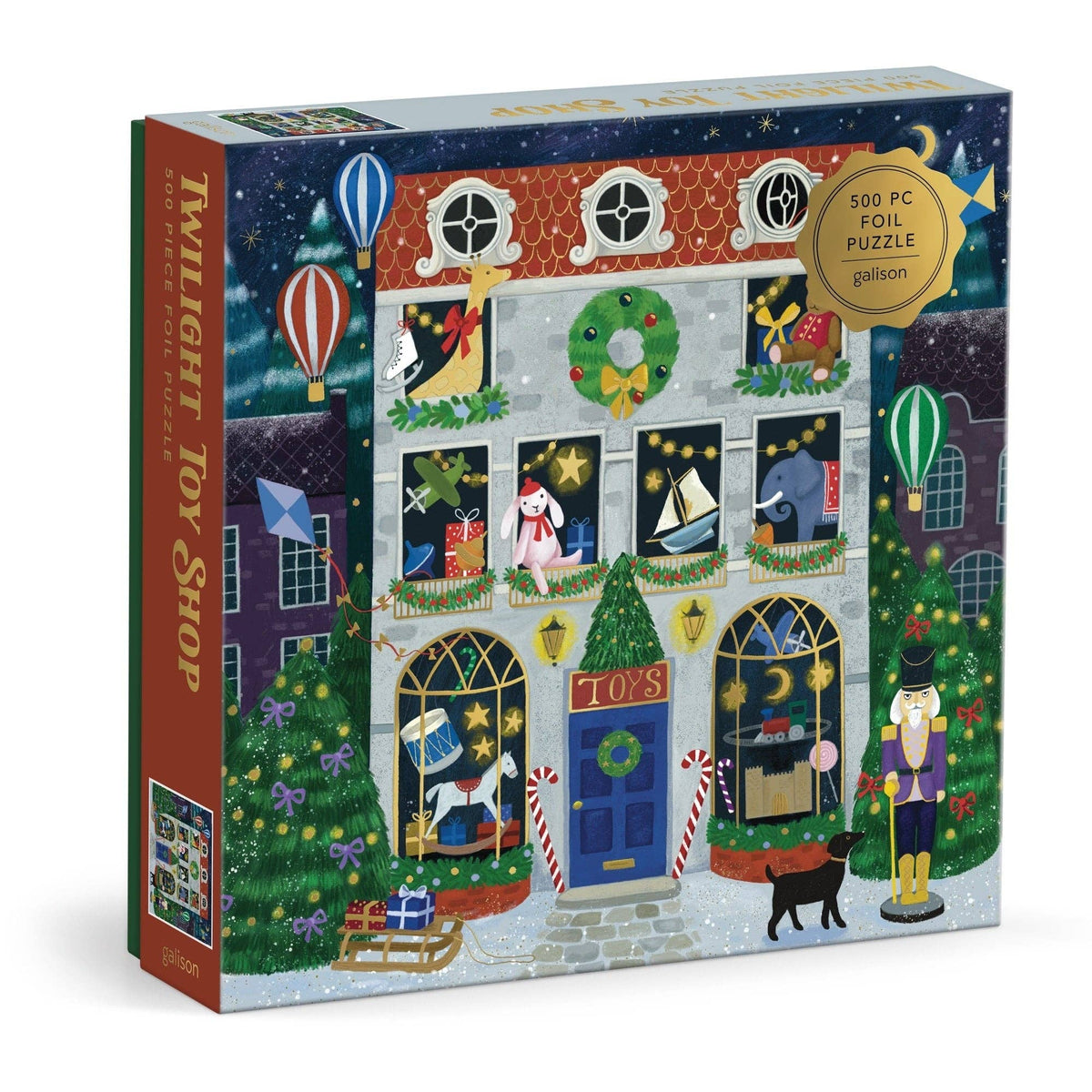 Galison: Twilight Toy Shop 500 Piece Foil Puzzle