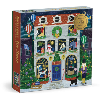 Galison: Twilight Toy Shop 500 Piece Foil Puzzle