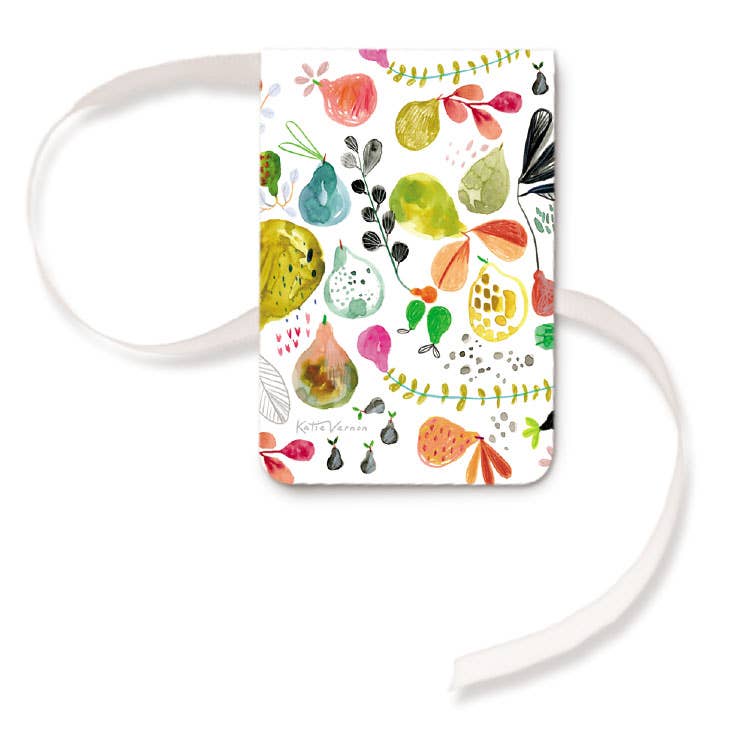 Perfect Pears Magnetic Ribbon Bookmark