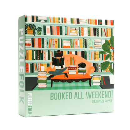 PuzzleFolk: Booked All Weekend 1,000 Piece Puzzle