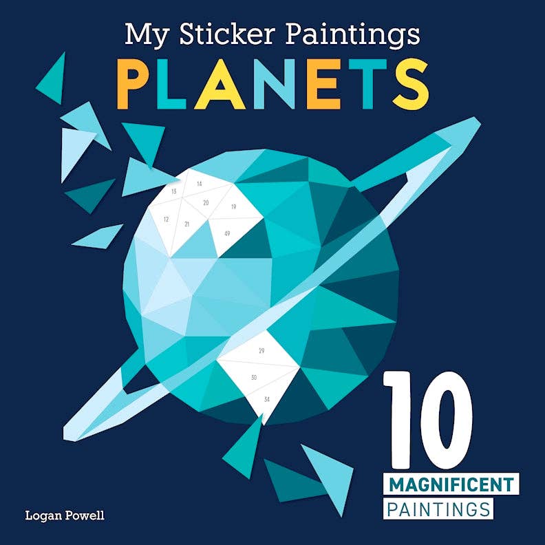 My Sticker Paintings: Planets - Children&
