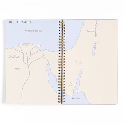 Happy Daisy Bible Study Notebook with Maps