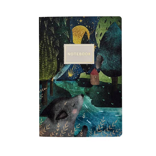 Bruno Visconti The Wolf Cub and the Moon Notebook