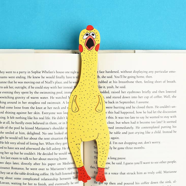 Humdrum: Rubber Chicken Bookmark