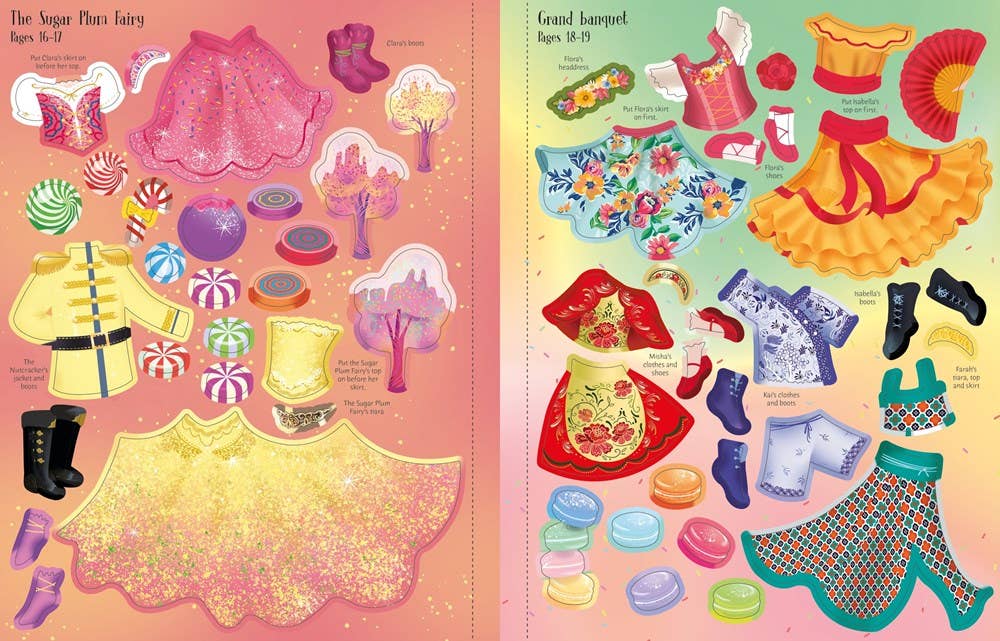 Sticker Dolly Dressing, The Nutcracker: Usborne by Fiona Watt