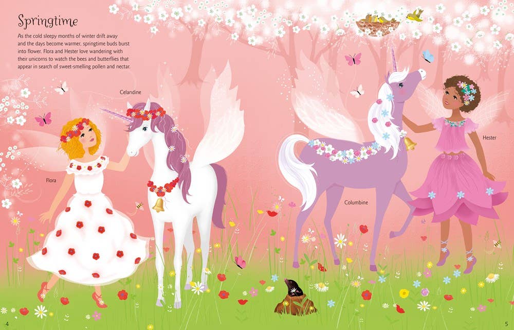 Usborne: Sticker Dolly Dressing Unicorns