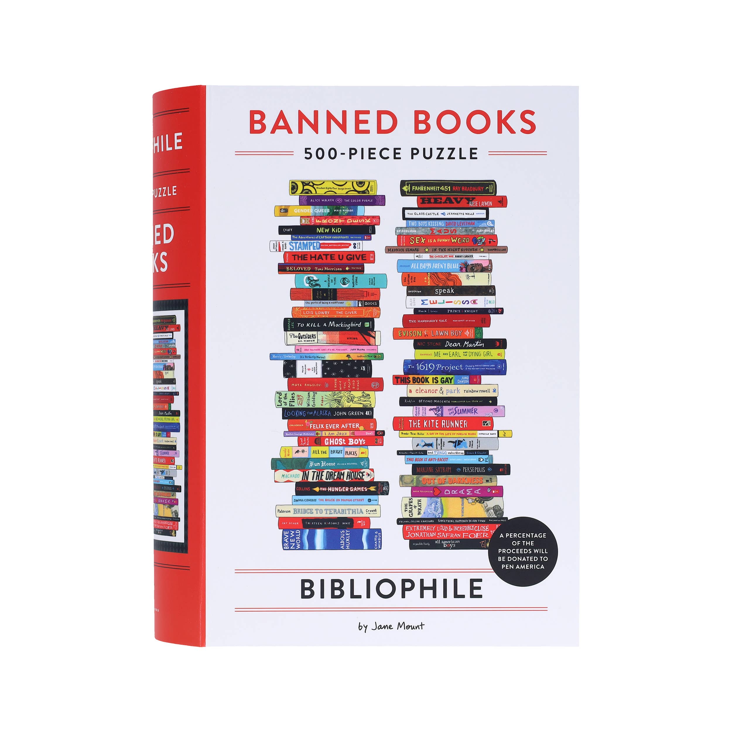 Bibliophile Banned Books: 500-Piece Puzzle