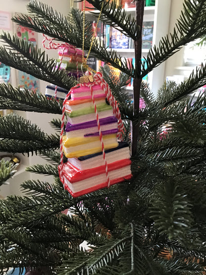Book Stack Ornament