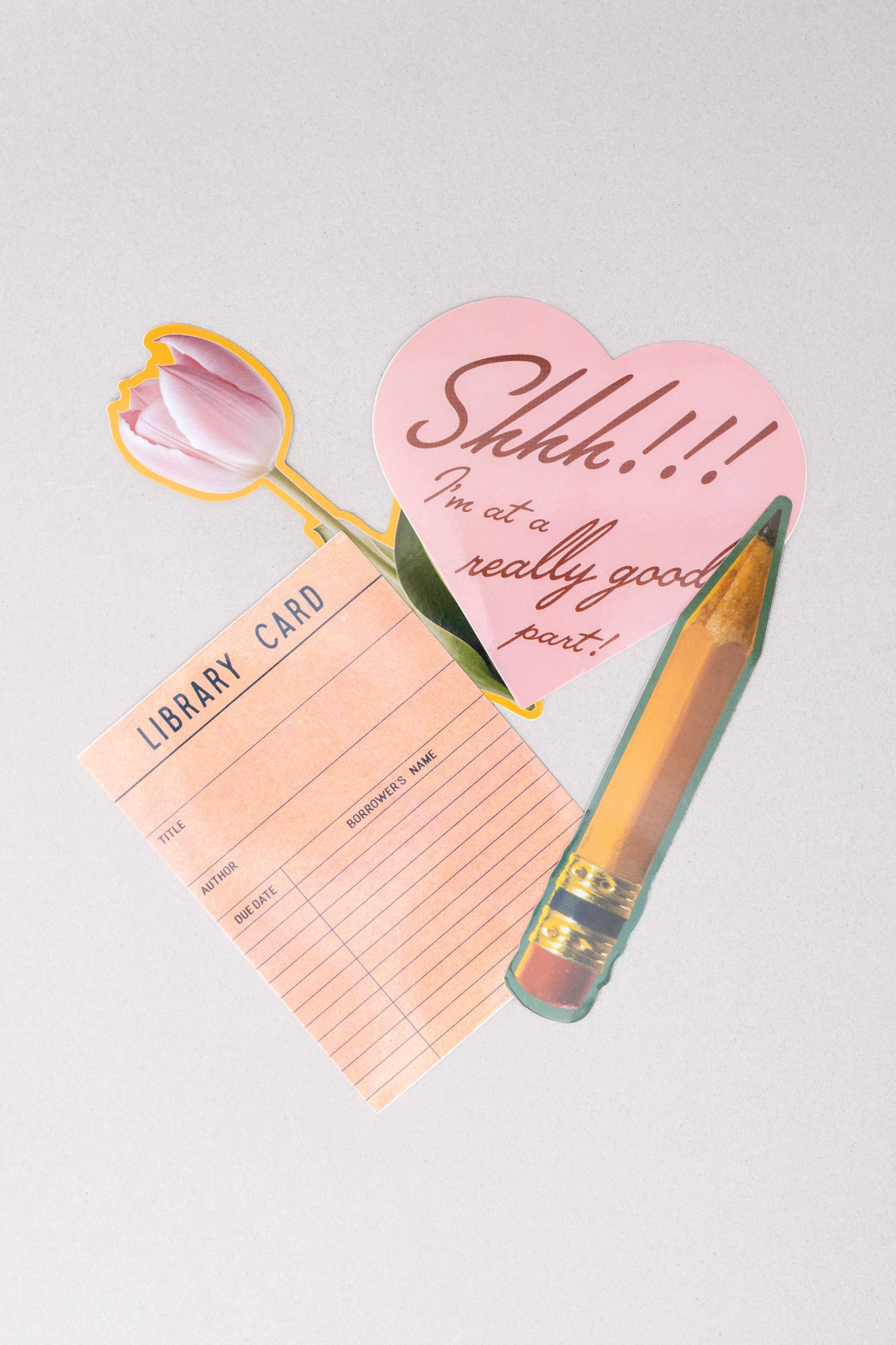 Ban.do: I Love Reading Stickers Set of 4