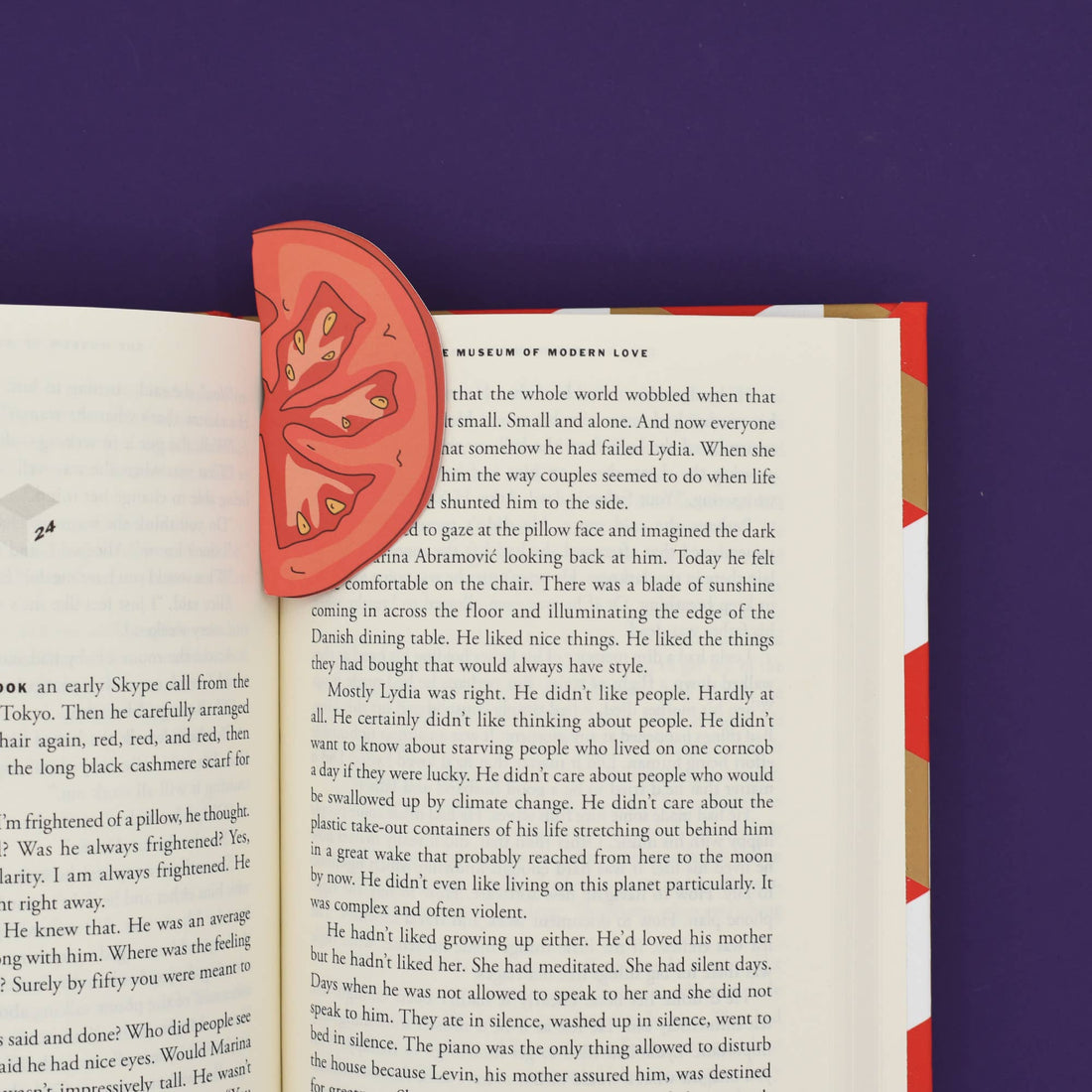 Humdrum: Tomato Slice Bookmark