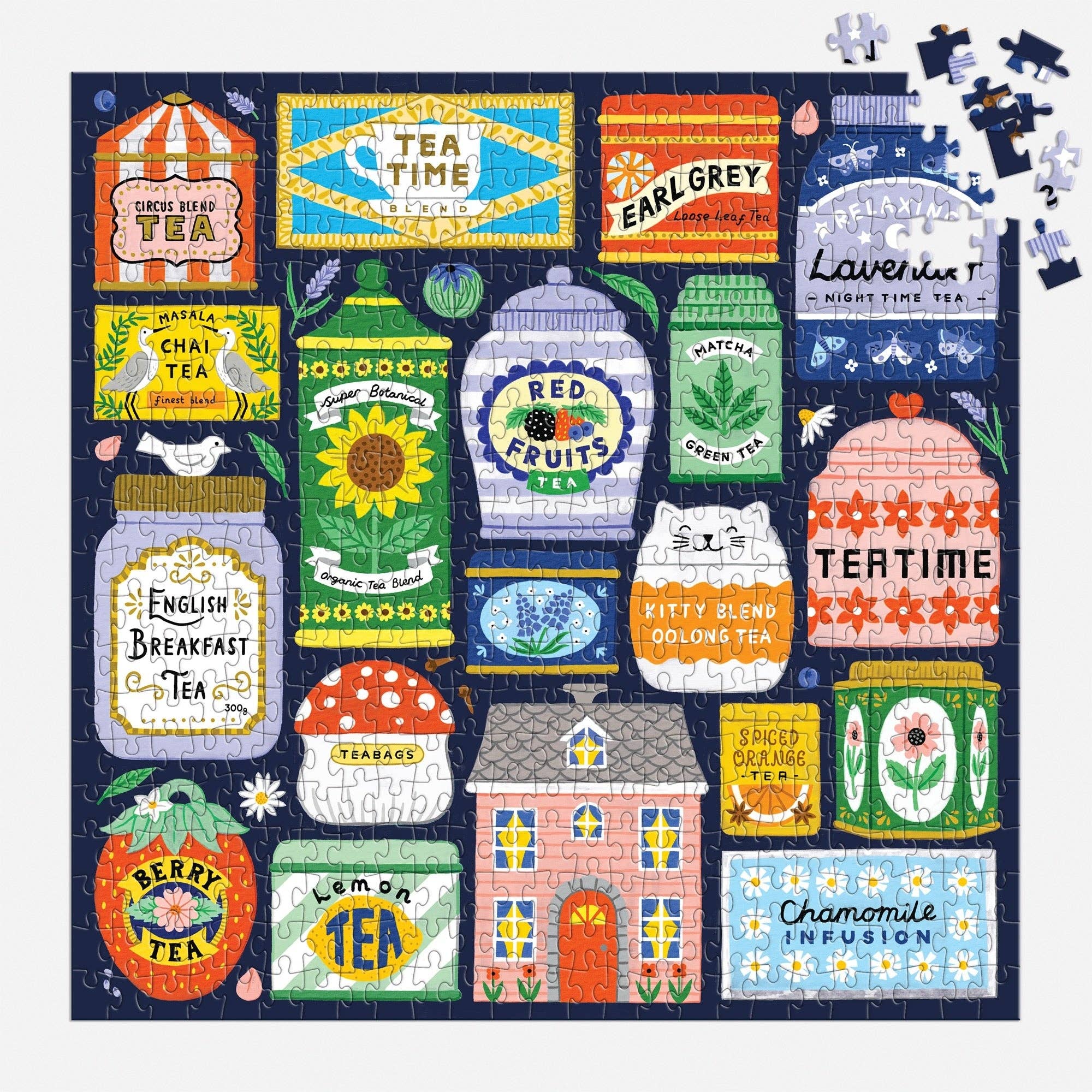 Galison: Spot of Tea 500 Piece Puzzle