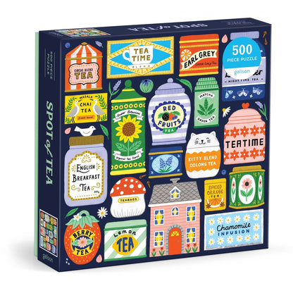 Galison: Spot of Tea 500 Piece Puzzle