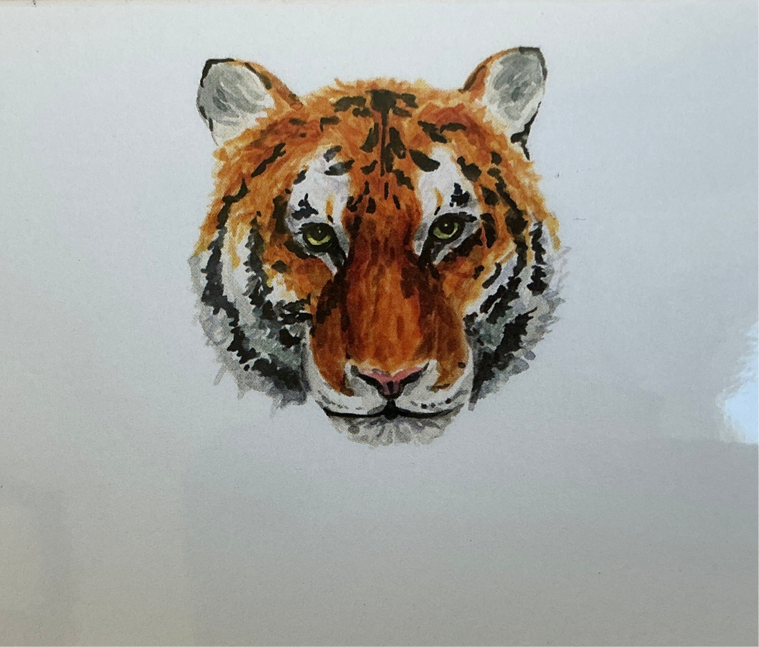 Tiger Face Notepad
