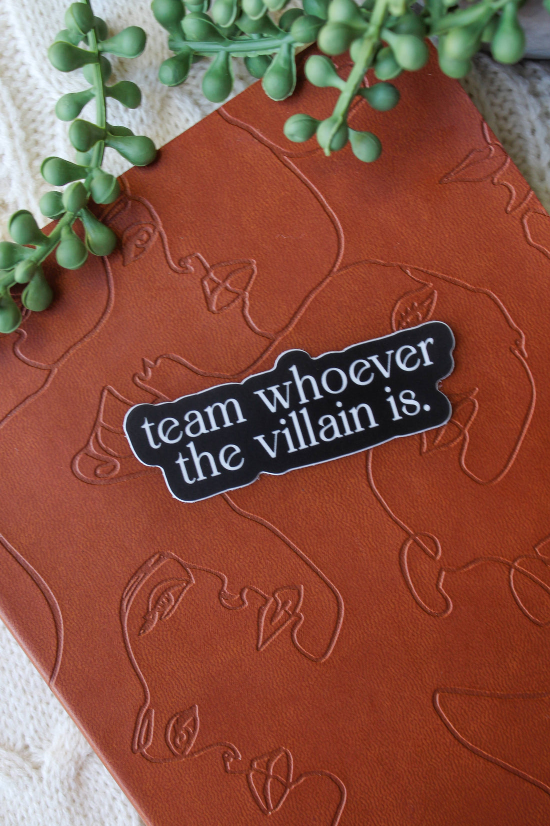 Team Whoever The Villain Is Sticker